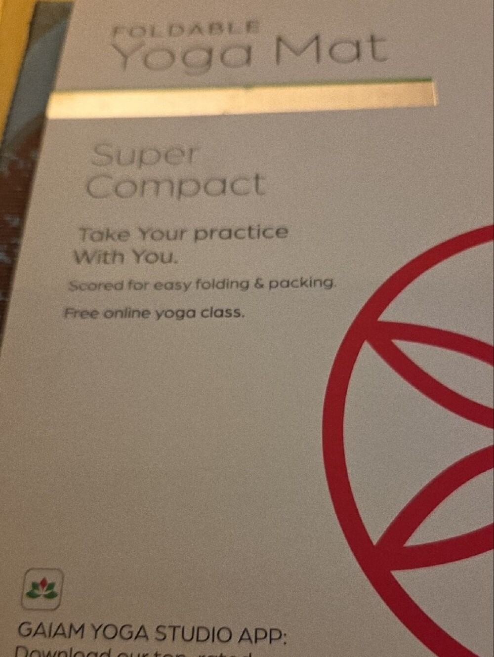 Yoga Mat Foldable. New . - Picture 6 of 6